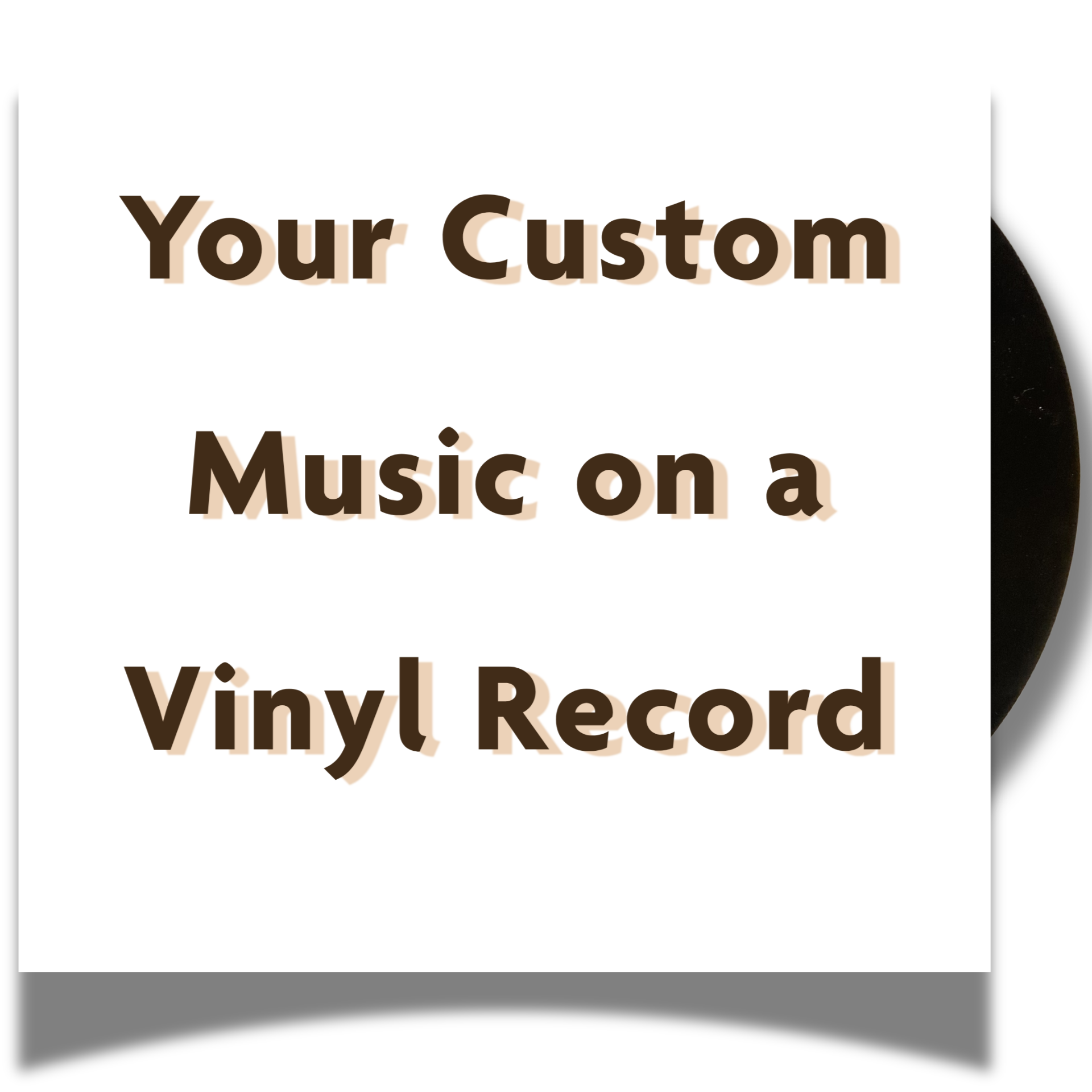 Custom Made HiFi Stereo Lathe Cut Vinyl Record 7"/12” 33/45 Rpm - Your Music On A Record